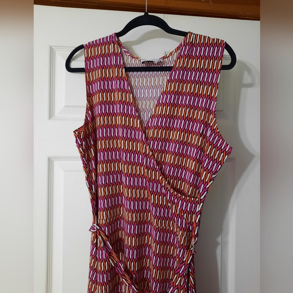 Leota Plus Size Print Maxi Dress NWOT - Picture 3 of 9